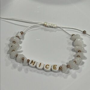 White Quartz Crystal NICE Bracelet